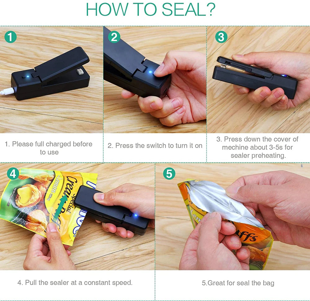 Mini Rechargeable Bag Sealer