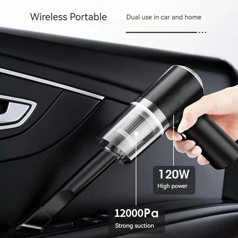 High Power Rechargeable Portable Vacuum Cleaner